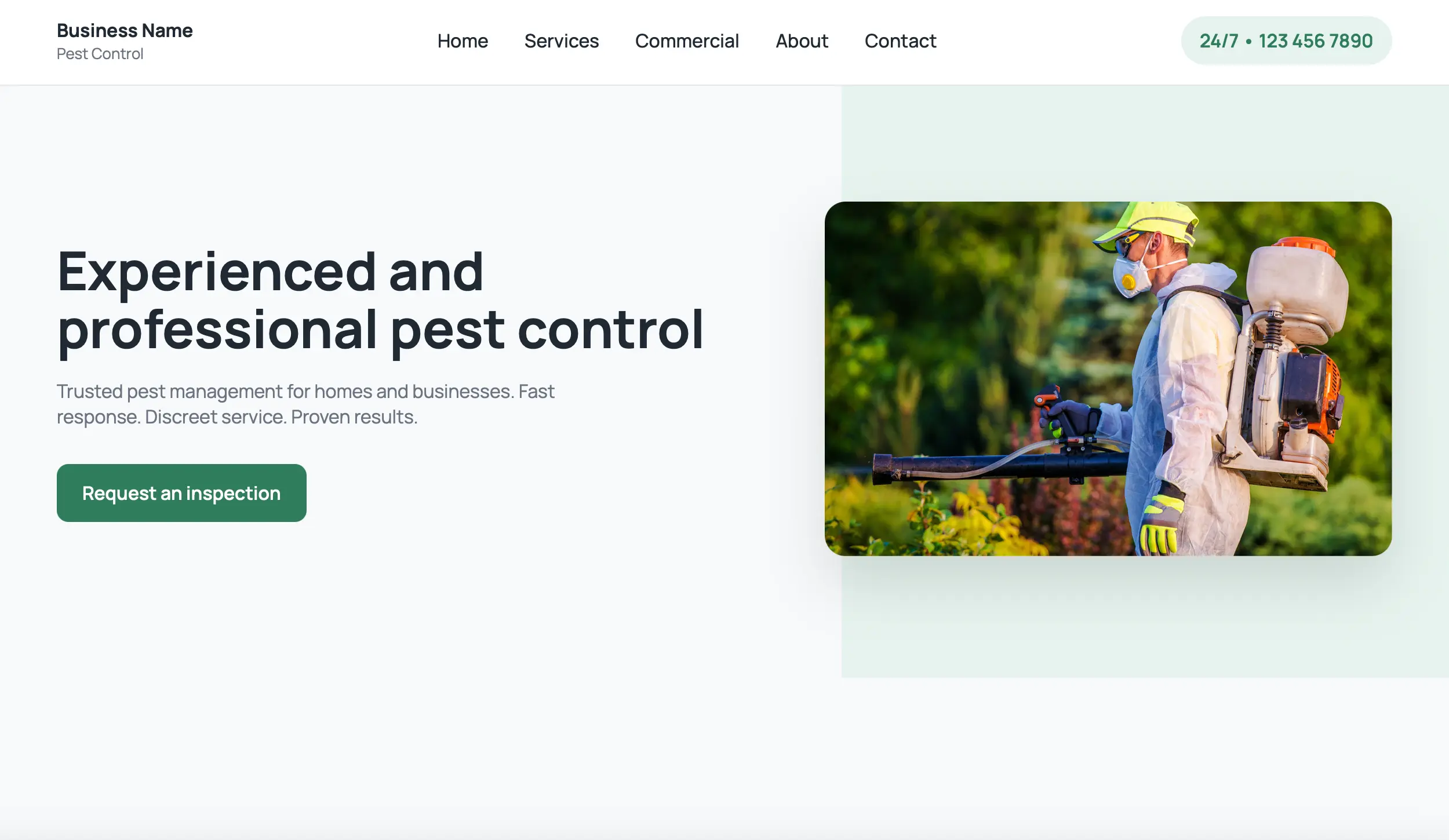After website example